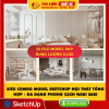Dowload Siêu combo Model SketchUp Nội thất Tổng hợp – Đa dạng phong cách Wabi Sabi